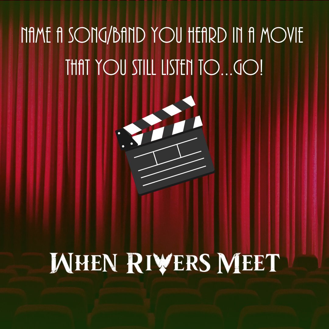 Name a song/band you heard in a movie and still listen to.... go! 🎶🎬