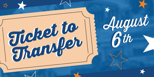 Make this summer count! Ticket to Transfer is your all-access pass to UTA—tour campus, get the info you need to transfer, and apply for free on the spot. Turn in your docs before the tour starts and you could get your ADMISSION DECISION the same day. bit.ly/4iyLGKe
