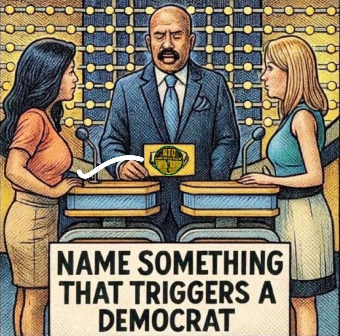 Oh this could be fun!! 

I will go first… The word Trump 🤣