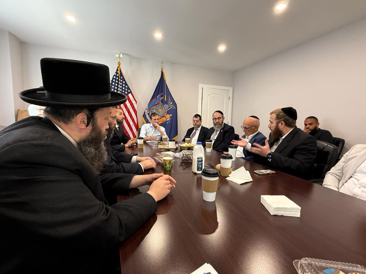 Boro Park JCC (@bpjcc) on Twitter photo Congressman <a href="/RepDanGoldman/">Rep. Dan Goldman</a> visited Boro Park today for an important leadership roundtable at Assemblyman <a href="/SEichenstein/">Simcha Eichenstein</a>’s office.
Among topics discussed: the alarming rise in hate crimes and antisemitic attacks.
Thank you, Congressman, for your strong leadership. Congressman <a href="/RepDanGoldman/">Rep. Dan Goldman</a> visited Boro Park today for an important leadership roundtable at Assemblyman <a href="/SEichenstein/">Simcha Eichenstein</a>’s office.
Among topics discussed: the alarming rise in hate crimes and antisemitic attacks.
Thank you, Congressman, for your strong leadership.