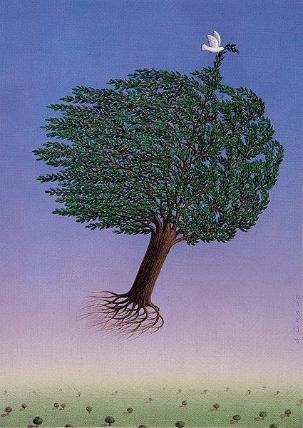 "Ümitsiz olma sakın ha, bilmezsin gaybın sırrını  
Perde ardında olur gizli oyunlar, üzülme!"  

-Hâfız i Şirazî