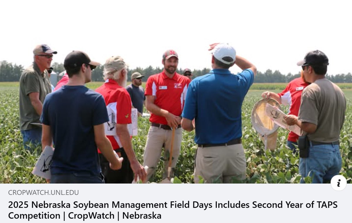 Soy Mgmt Field Days tweet media