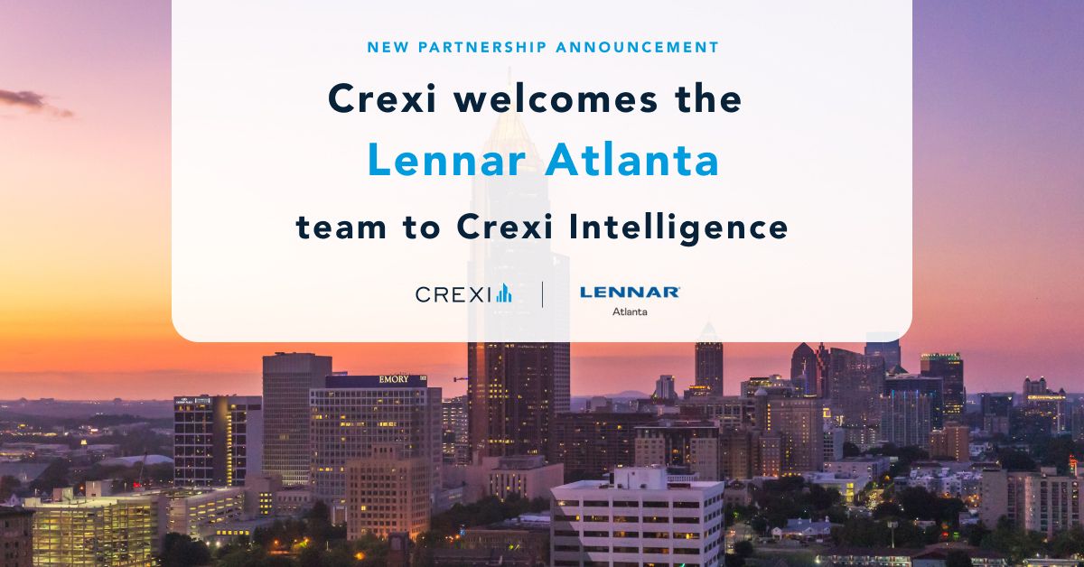 When a top homebuilder doubles down on data, you know the game is changing.

Welcome <a href="/Lennar/">Lennar</a> Atlanta to Crexi Intelligence — one of the nation’s leading builders now leveraging smarter #CRE data to move faster, spot opportunities sooner, and stay ahead of the market.

If Lennar