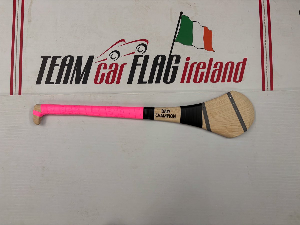 🏑 30” ash Daly Champion hurley with 2 bands &amp; XL iluminous pink Champion hurling grip 🏑  👇
dalychampionhurleys.com
teamcarflagireland.com
