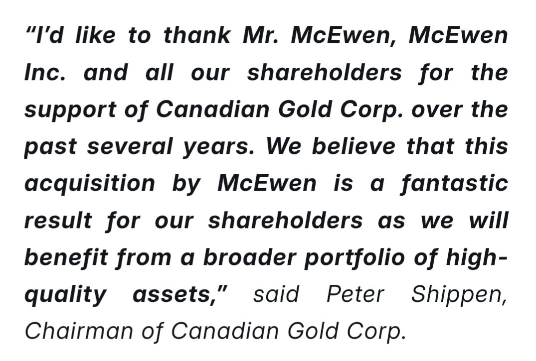 tsxventurewatch's tweet image. Rob McEwen is excited about Tartan Mine's:

✔️ High Grade
✔️ Exploration Potential
✔️ Infrastructure

At only a fraction of $CGC.V's market cap, Minnova's $MCI.V PL Gold Mine has all these, 2x the resources + is more advanced with a Feasibility Study.

$MUX $MUX.TO #Gold #Mining