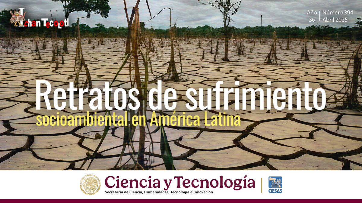 📢 Novedad #Ichan 394 
"Retratos de sufrimiento #socioambiental en América Latina"
Coordinadores: Oscar A. Castillo (#UICEH), Edgar Delgado (#CIESAS Occidente), Cindy McCulligh (#CIESAS Occidente) y Miguel Carrillo (#UICEH).
<a href="/UICEH/">UICEH</a> <a href="/CIESASOccte/">CIESAS Occidente</a>
Leer más >> ichan.ciesas.edu.mx