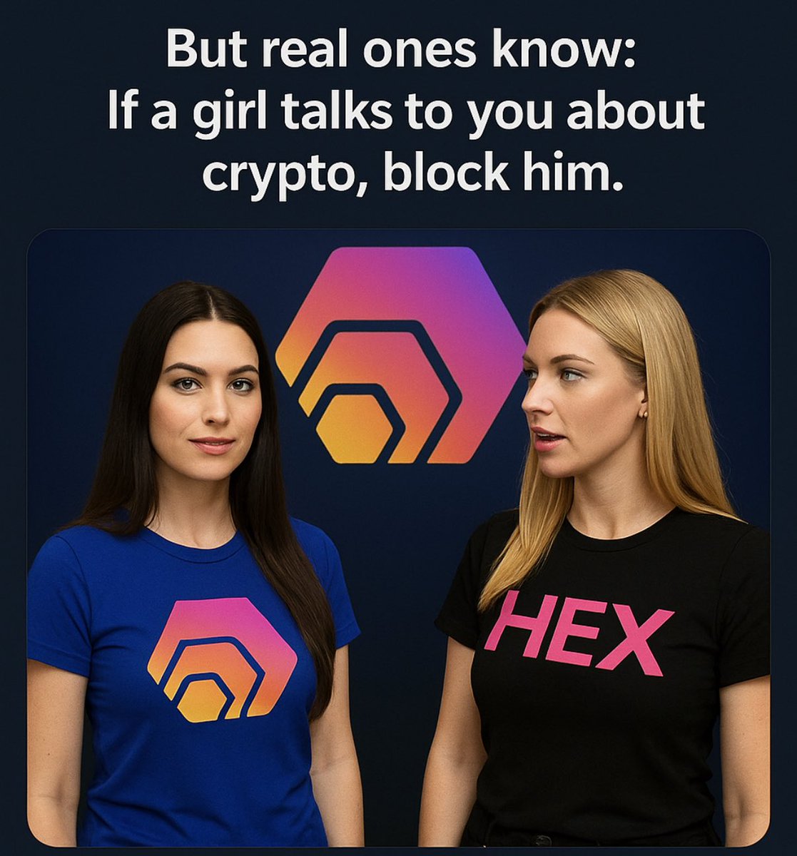 They even brought pussy into the Pulsechain cult, like Tam or Hexpensive, thinking it would boost credibility.
Those who know better, know
If a girl talks to you about crypto and she is not a marketing trainee on a job role, block him.