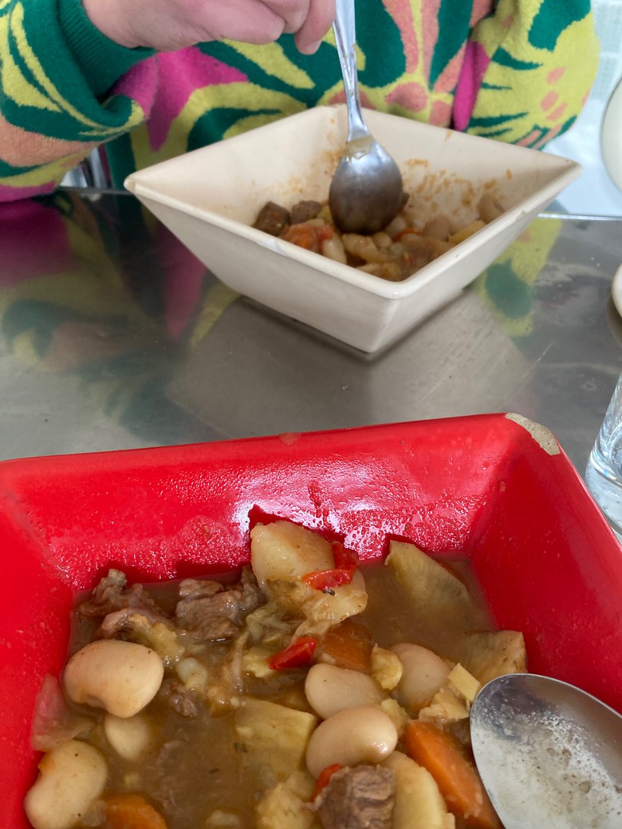 Modo almuerzo invernal, literalmente