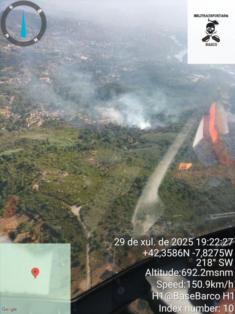 IF en Velle, Ourense, posible reproducción, xá controlado.