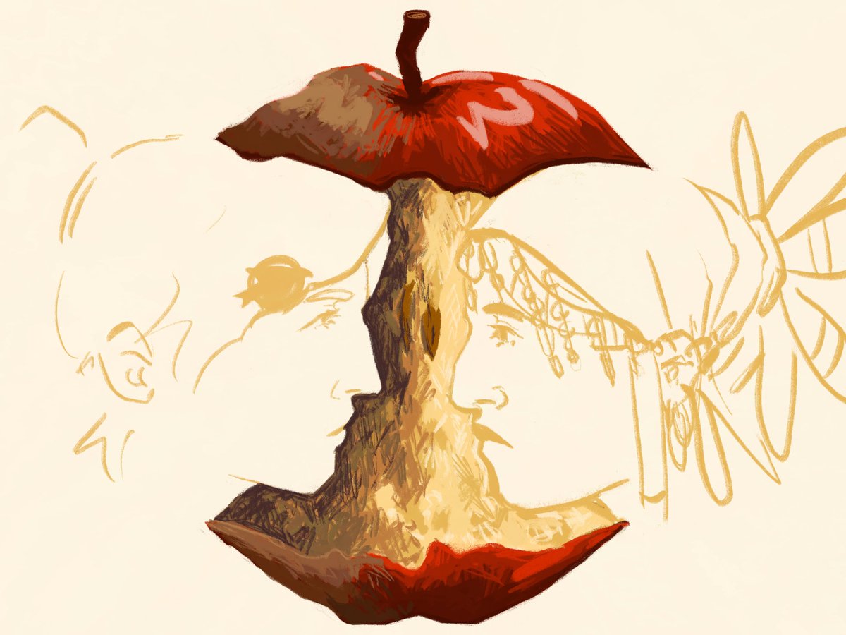 Gnut_5's tweet image. Waning apple
#jrwi #jrwifanart