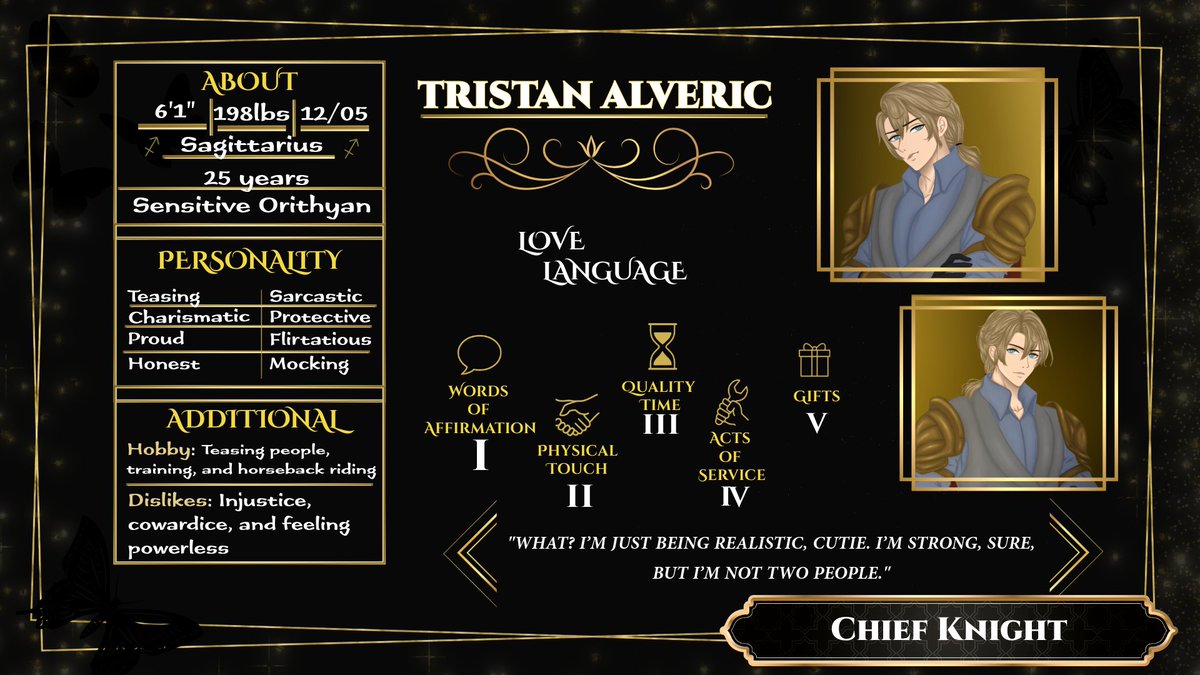 Meybindev's tweet photo. After the next demo update, I’ll start releasing the first chapter of each route.
Ready so far:
— Cyrus
— Morgana
— Tristan
— Liana
Whose Chapter 1 do you want to see first? 👀
Drop it in the comments!
💜 Support VOF: https://t.co/q50JSrvAnl
#veiloffate #otomegame #visualnovel https://t.co/kkoT3ainOK
