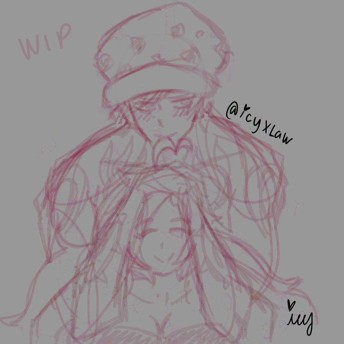 IcyXLaw's tweet image. WIP of Icy x Law (˶˃ ᵕ ˂˶)
#trafalgarlaw #oc #onepiece #art