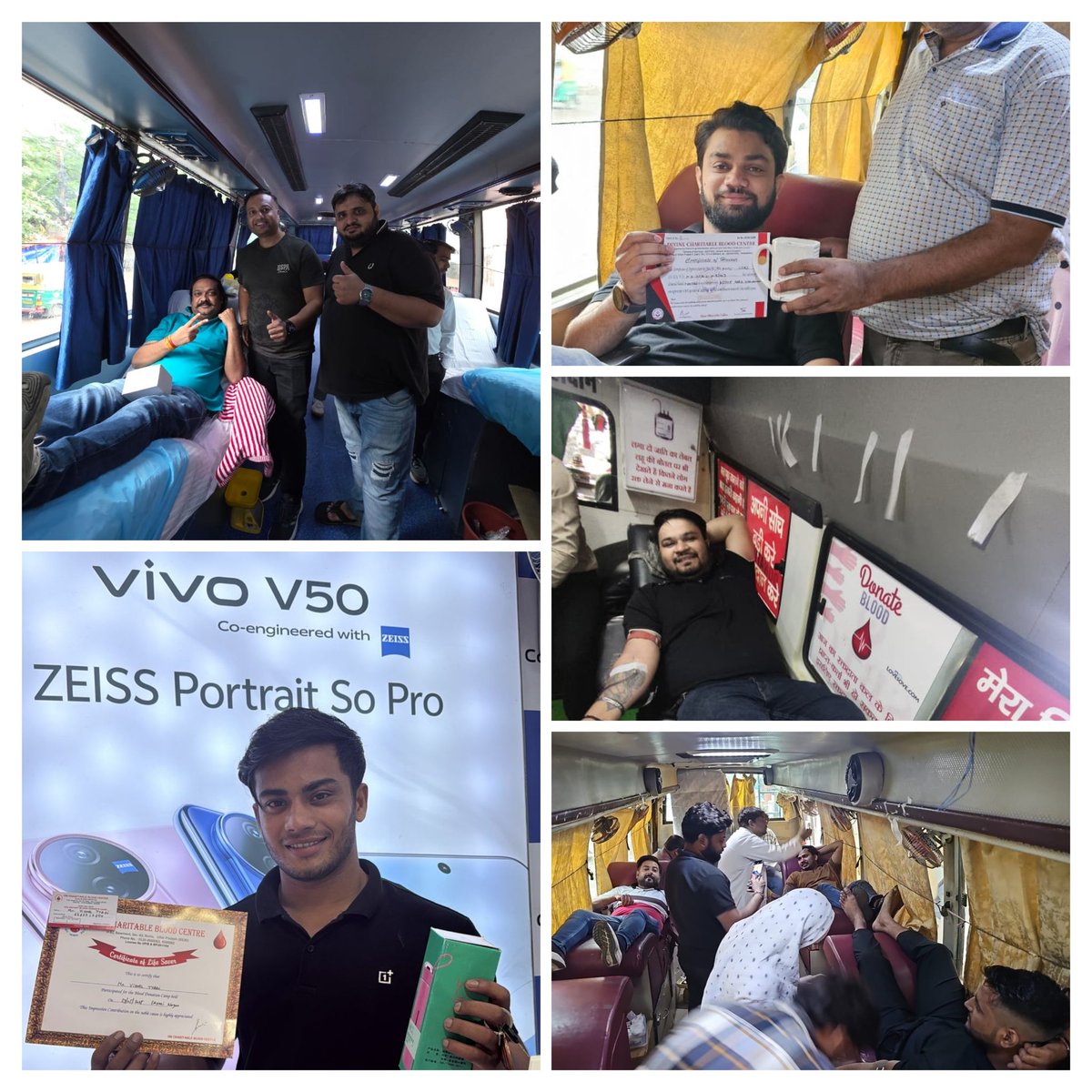AimraIndia's tweet photo. A truly heartfelt day in Delhi NCR! ❤️🩸

Today, our Vice President Shri Nitin Bansal, along with incredible AIMRA leaders from across Delhi, organized a vital Blood Donation Camp in loving memory of Bhavesh Bhai Solanki. It was an honor to give back to our community in such a meaningful way.

To our dedicated AIMRA leaders who poured their hearts into making this happen – your efforts are truly commendable! 🙏 We extend our deepest gratitude to every single donor who selflessly gave blood and everyone who came to support the cause. Your contribution can save lives! ✨

A massive thank you to the Brand Heads, Promoters, and Distributors from @OPPOIndia, @Vivo_India, @XiaomiIndia, @realmeIndia, @OnePlus_IN, and @nothingindia for their invaluable contributions and support. Your partnership makes a real difference! 🤝

Delhi Blood Donation Camp Highlights (29th July):
 * East Delhi, Yamuna Vihar: Mr. Sachin Arora (Wizard Digitek) - 29 Units

 * East Delhi, Vikas Marg: Mr. Shubham Mittal, Mr. Pawan Kumar (Mittal Communication) - 41 Units

 * South Delhi: Mr. Sunny Girotra (Tring Gadget Store) - 18 Units

 * North Delhi: Mr. Bhupendra Singh (Singh Mobile Store) - 29 Units

 * Central Delhi: Mr. Parag Jain - 19 Units

Together, we've made a powerful impact! Let's continue to spread kindness and save lives.

#BloodDonationCamp #AIMRA #DelhiNCR #SaveLives #CommunityLove #DonateBlood #GivingBack #MobileIndustry #BhaveshBhaiSolanki #ThankYouDonors #RealHeroes

@PKhandelwal_MP
@LakhyaniKailash