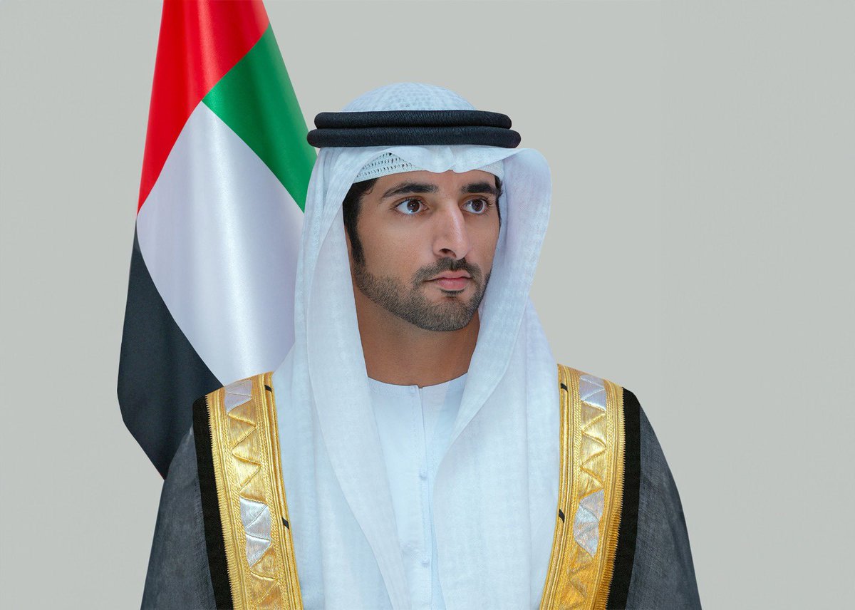 بمناسبة الثقة الغالية التي أولاهـا صاحب السمو الشيخ محمد بن زايد آل نهيان، رئيس الدولة، القائد الأعلى للقوات المسلحة - حفظه الله - أتقدم بأسمى آيات التهاني والتبريكات إلى سمو الشيخ حمدان بن محمد بن راشد آل مكتوم، ولي عهد دبي، نائب رئيس مجلس الوزراء، وزير الدفاع، بمناسبة ترقيته
