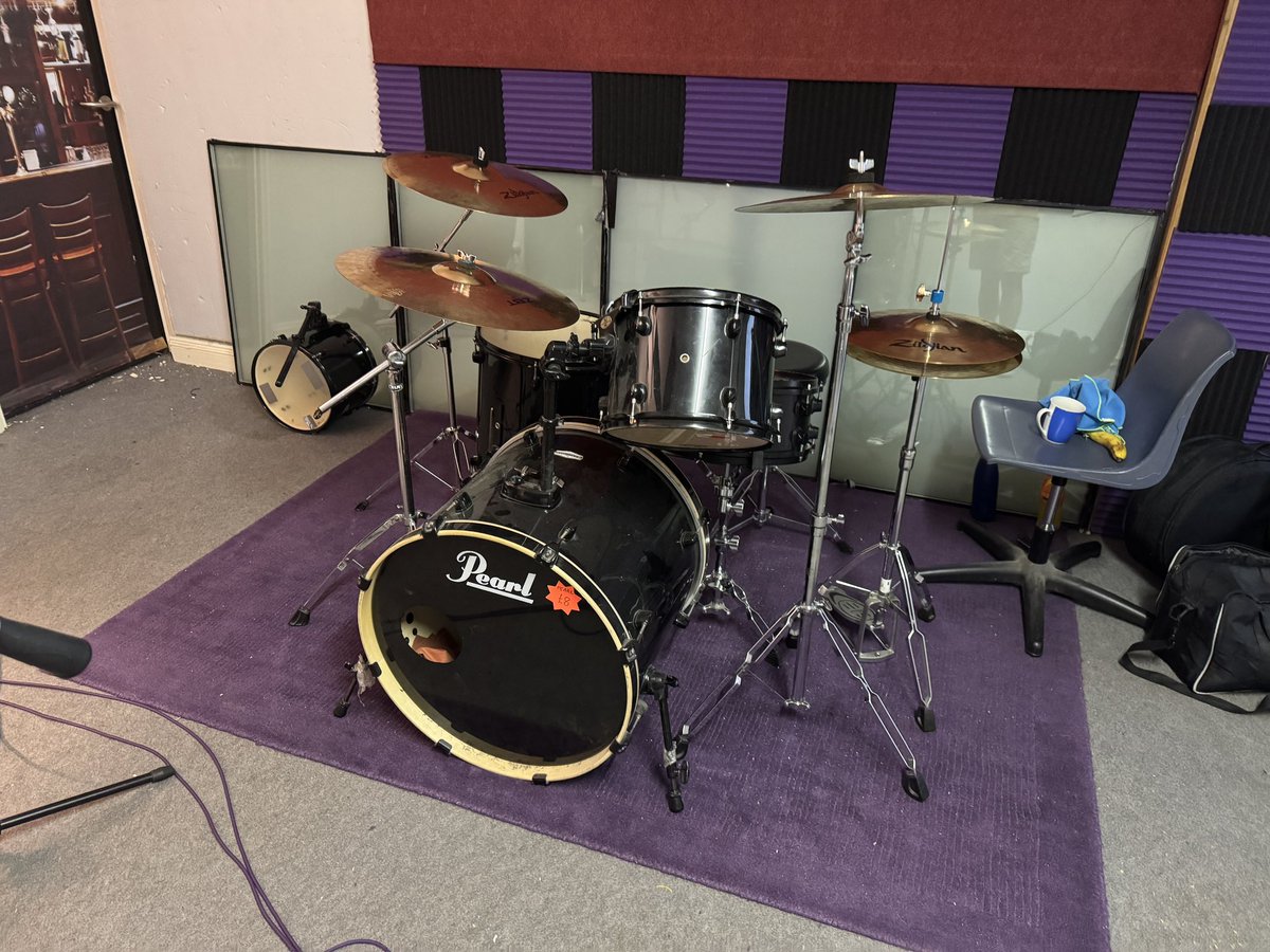 All set for the final rehearsal before Fridays Spice of life gig with <a href="/DistortedModel/">Distorted Model</a>