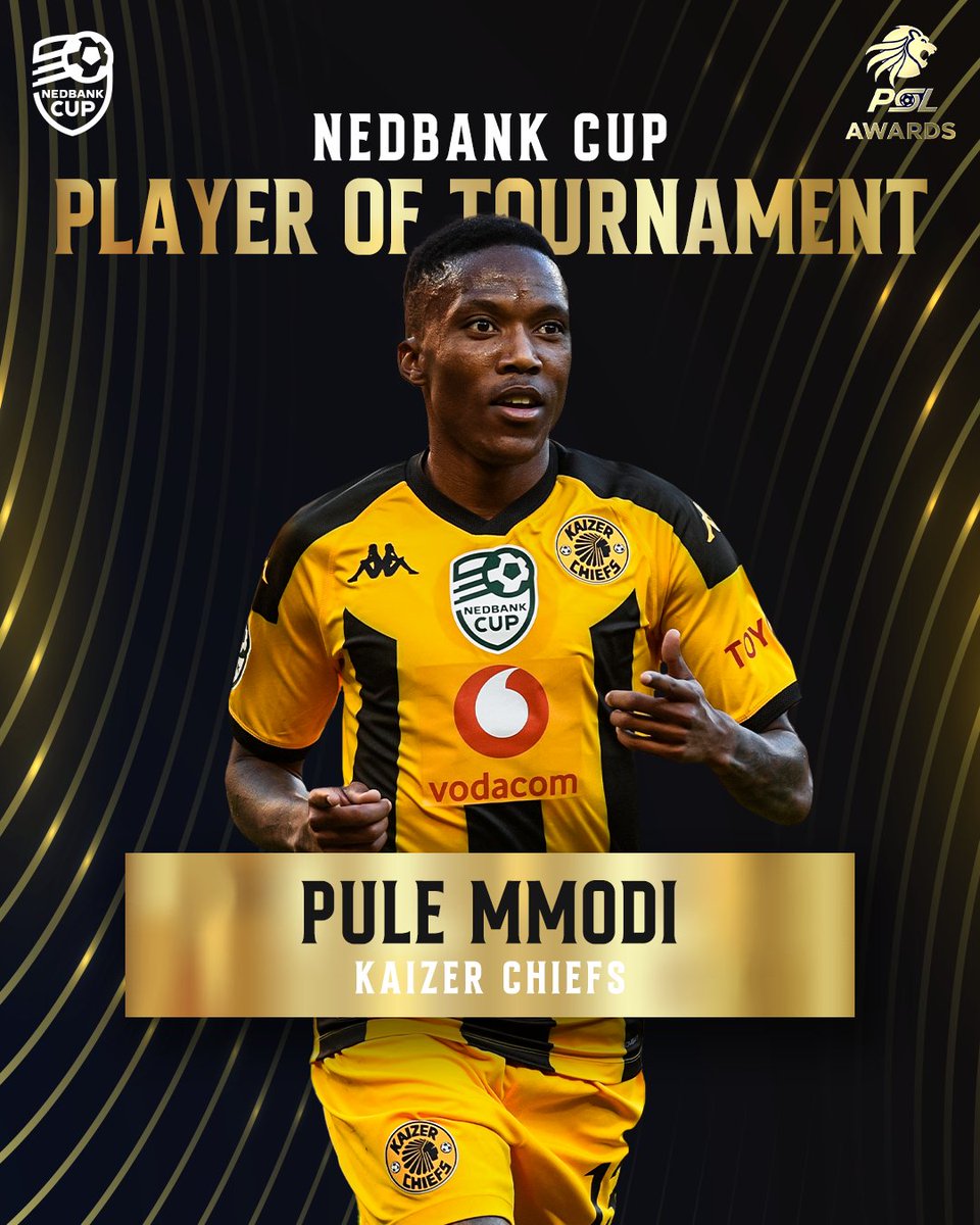 #PSLAwards25: <a href="/KaizerChiefs/">Kaizer Chiefs</a>' Pule Mmodi is the #NedbankCup Player of the Tournament.