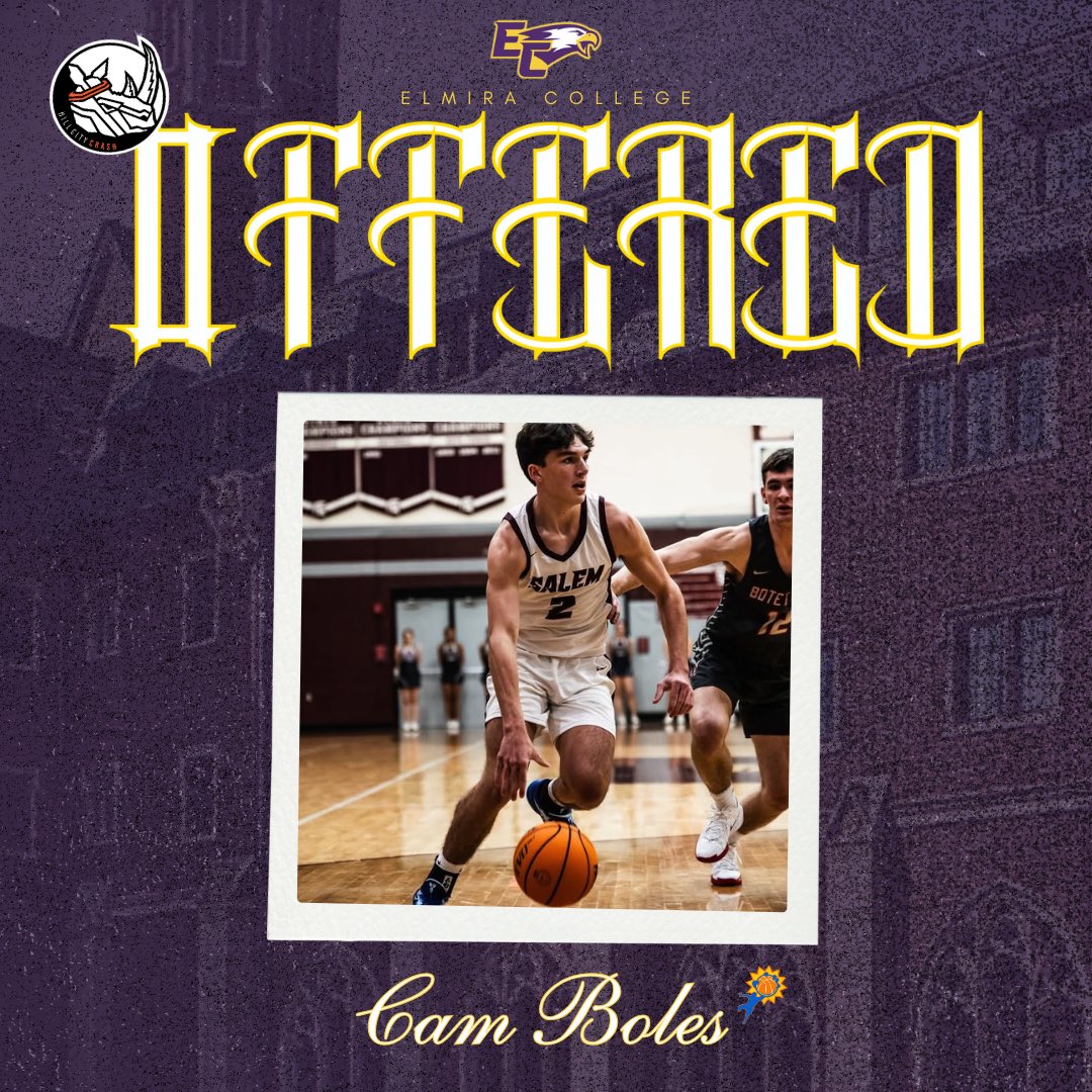 Hill City Crash (@hillcitycrash) on Twitter photo ‘26 G Cam Boles has been offered by <a href="/ElmiraMBB/">Elmira College Men's Basketball</a> out of New York!
#CrashBuildsLeaders
#HillCityBigShots 🦏🔥 ‘26 G Cam Boles has been offered by <a href="/ElmiraMBB/">Elmira College Men's Basketball</a> out of New York!
#CrashBuildsLeaders
#HillCityBigShots 🦏🔥
