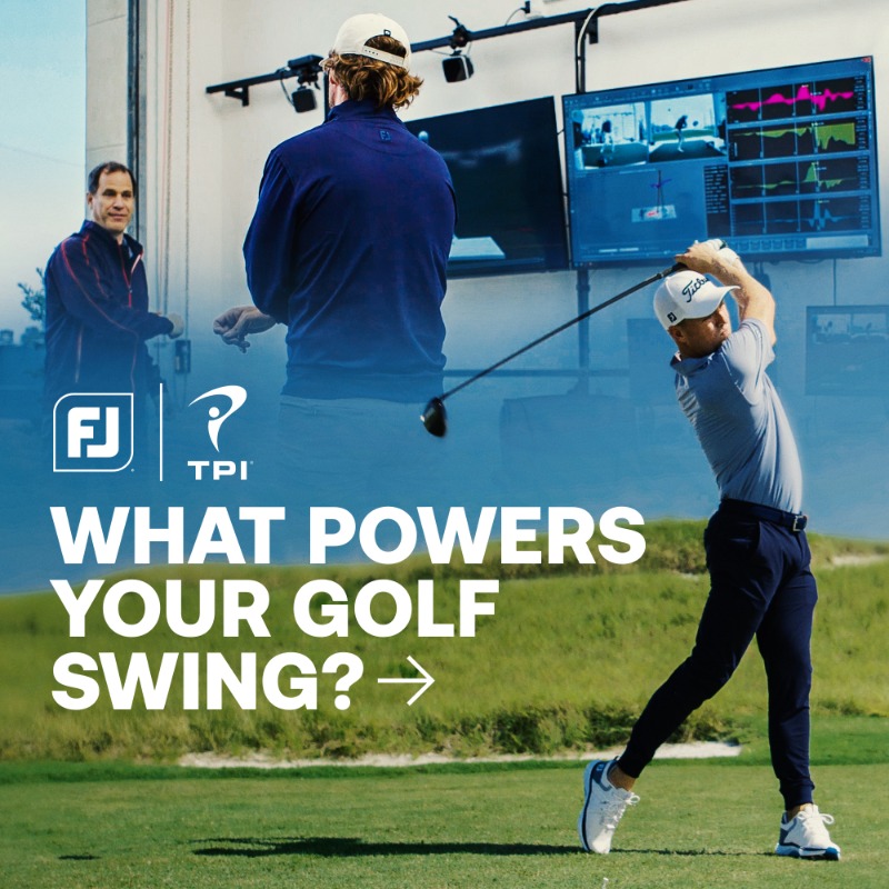 FootJoy's tweet photo. What powers your golf swing? 

Titleist Performance Institute experts Dr. Greg Rose and Dave Philips explain what ground reaction force is and how the world's best players use it to create more power. 

Watch the full series on YouTube.

#FeelTheJoy | @MyTPI