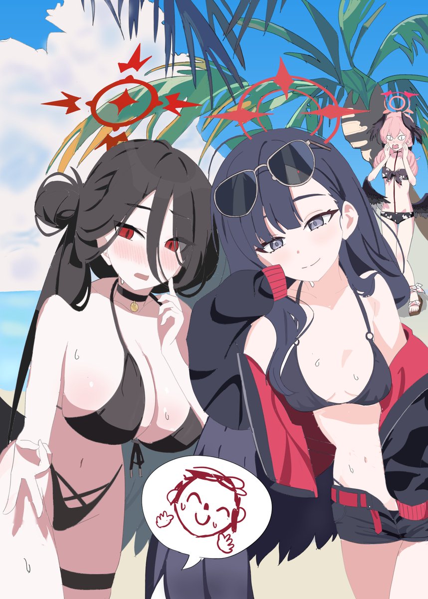 どっちと遊ぶ？
#ブルアカ #カスミ #イチカ #コハル