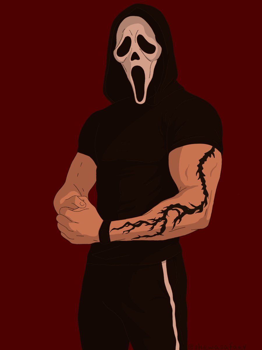 shewasafae's tweet photo. #Ghostface #art https://t.co/Krmnlw7fdv