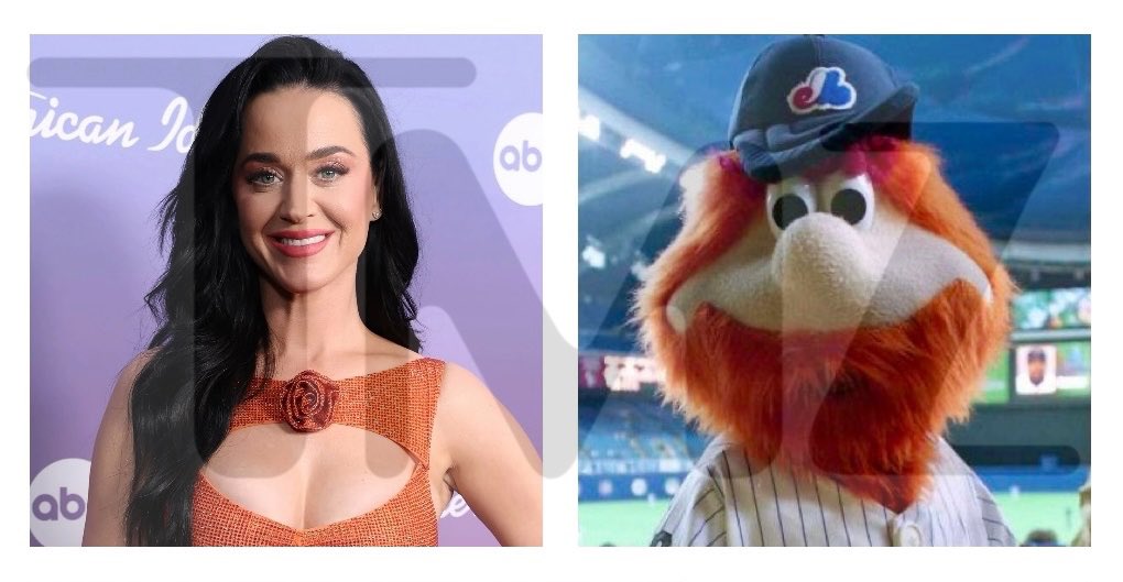 Montreal_Expos's tweet image. Katy Perry and Montreal Expos mascot Youppi! have been “secretly hanging out,” per TMZ