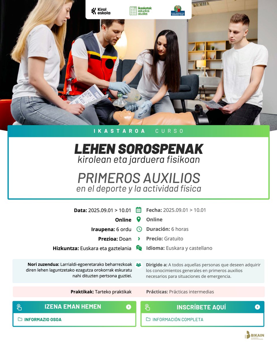 Kirol eskola tweet media