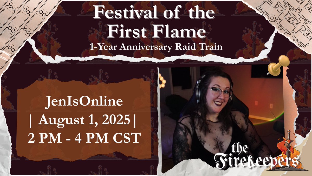 This weekend, my stream team, The Firekeepers, celebrates 1 year as a team! 

85+ creators, 8 days, and a whole lot of souls and souls-like goodness! 😇🥰

Excited to kick off the train with 11 team members, playing Hollywood Squares!