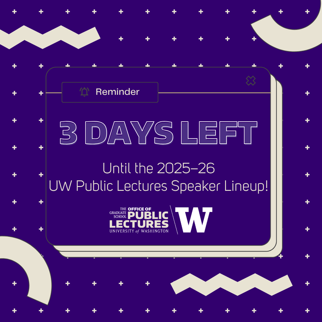 uwpubliclecture's tweet photo. 🎤 3 DAYS TO GO

This year's lineup? Bold. Brilliant. Unmissable.

We’re almost ready to introduce the changemakers, storytellers, and thought leaders who will shape this season’s conversations.

#UWPublicLectures #CountdownToLectures #3DaysToGo #VoicesThatMatter https://t.co/alx29HD88X