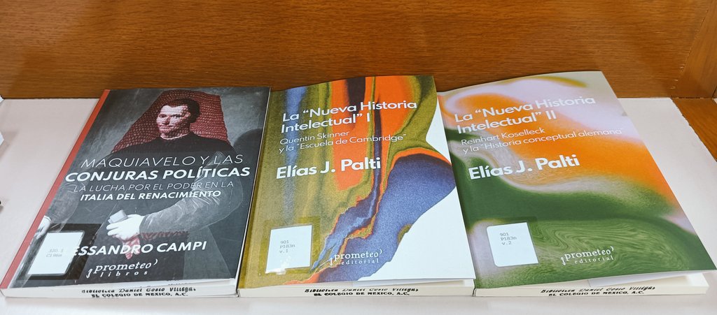 Grandes títulos de <a href="/prometeo_libros/">Editorial Prometeo</a> en las novedades de <a href="/BiblioColmex/">Biblioteca Colmex</a>