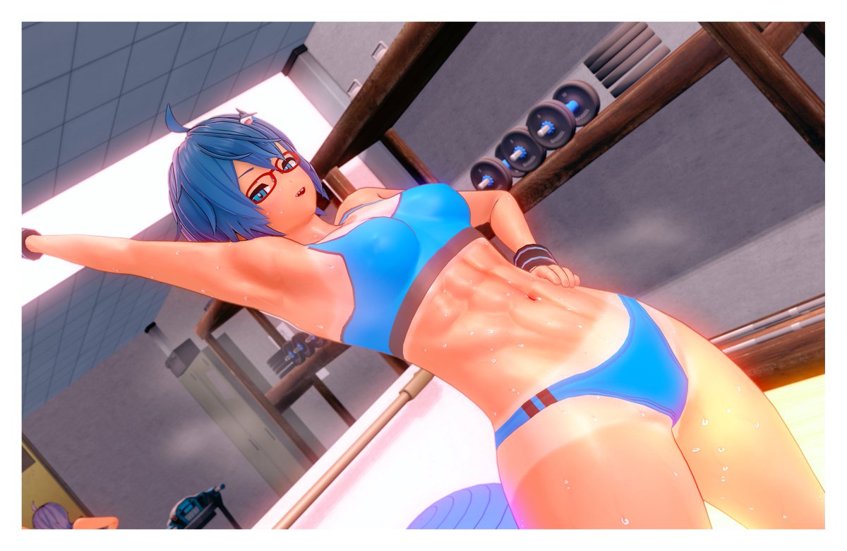 Always start with a warmup on #TomboyTuesday !

💙
 #KoikatsuParty #コイカツ