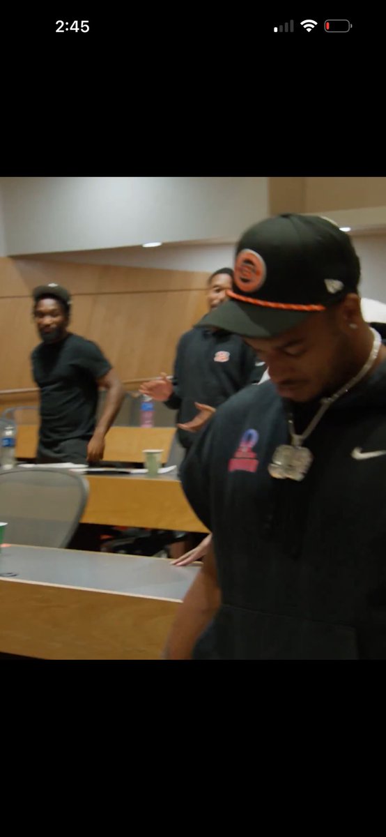 Watching Ja’Marr Chase finding out he’s a 99 really made me emotional
