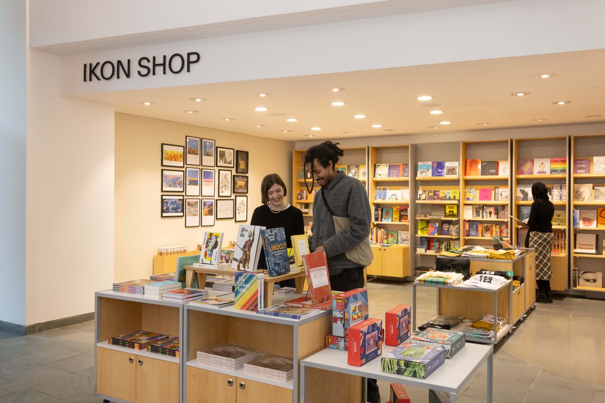 Birmingham's only specialist art bookshop is right here at Brindleyplace! Ikon Shop, located inside <a href="/ikongallery/">Ikon</a>, also stocks a wide range of books, cards, artists’ multiples, magazines and gifts relating to art and contemporary culture. 

Its' well worth a visit - and, while