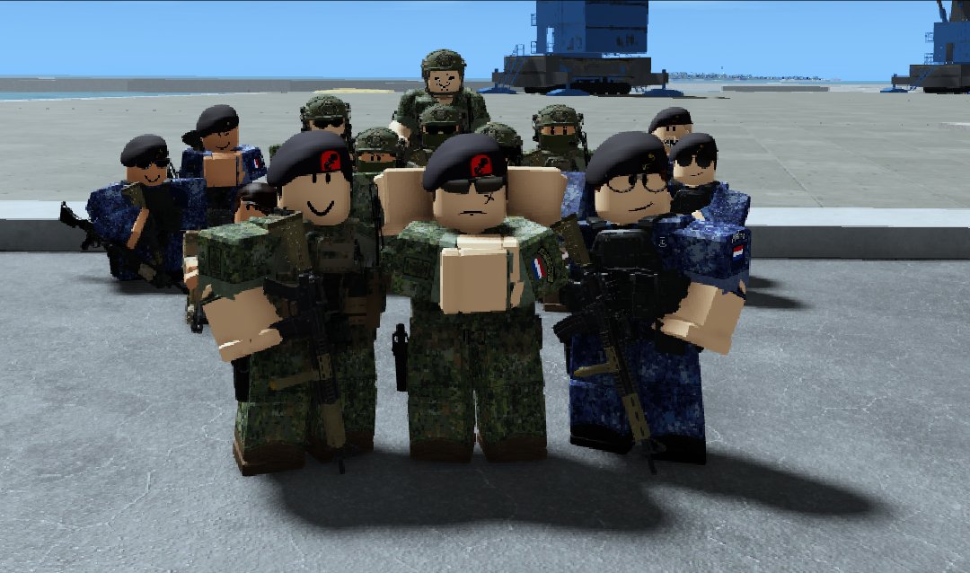 Netherlands Maritime Force Roblox tweet media