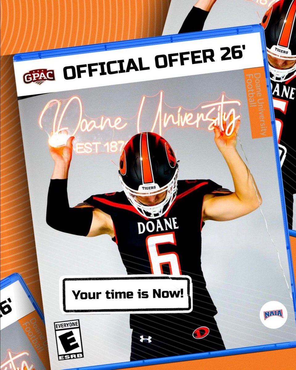 Jayce Reifenrath (@jreifenrath2224) on Twitter photo After a great call with <a href="/CoachV_Moon/">Virnel Moon</a> I am blessed to receive and offer to play football at Doane University!
<a href="/DoaneFootball/">DoaneFootball</a>
<a href="/KCStarsFootball/">KC Football🏈</a>
<a href="/PrepRedzoneNE/">Prep Redzone Nebraska</a> After a great call with <a href="/CoachV_Moon/">Virnel Moon</a> I am blessed to receive and offer to play football at Doane University!
<a href="/DoaneFootball/">DoaneFootball</a>
<a href="/KCStarsFootball/">KC Football🏈</a>
<a href="/PrepRedzoneNE/">Prep Redzone Nebraska</a>