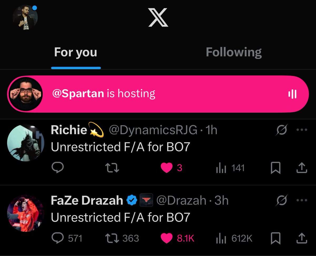 JG_Nightmare's tweet photo. @DynamicsRJG FaZe Richie #confirmed https://t.co/oIOYSKRQIq