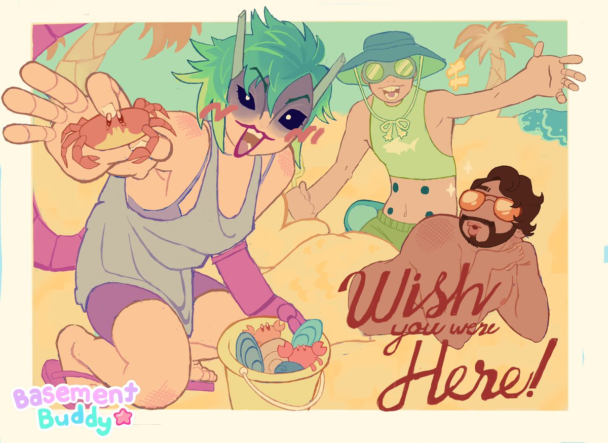 #apexswimsuitedition this was so much fun! I did a page, too! Please check out the full zine and show your love to the apex artists who joined! 🥰 #ApexLegends