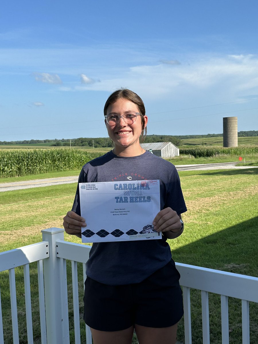 Bailey Barnett 2027 (@2027bbarnett) on Twitter photo Thank you <a href="/UNCSoftball/">Carolina Softball</a> for the mail! Super excited to be on campus for a camp in August! Thank you <a href="/UNCSoftball/">Carolina Softball</a> for the mail! Super excited to be on campus for a camp in August!