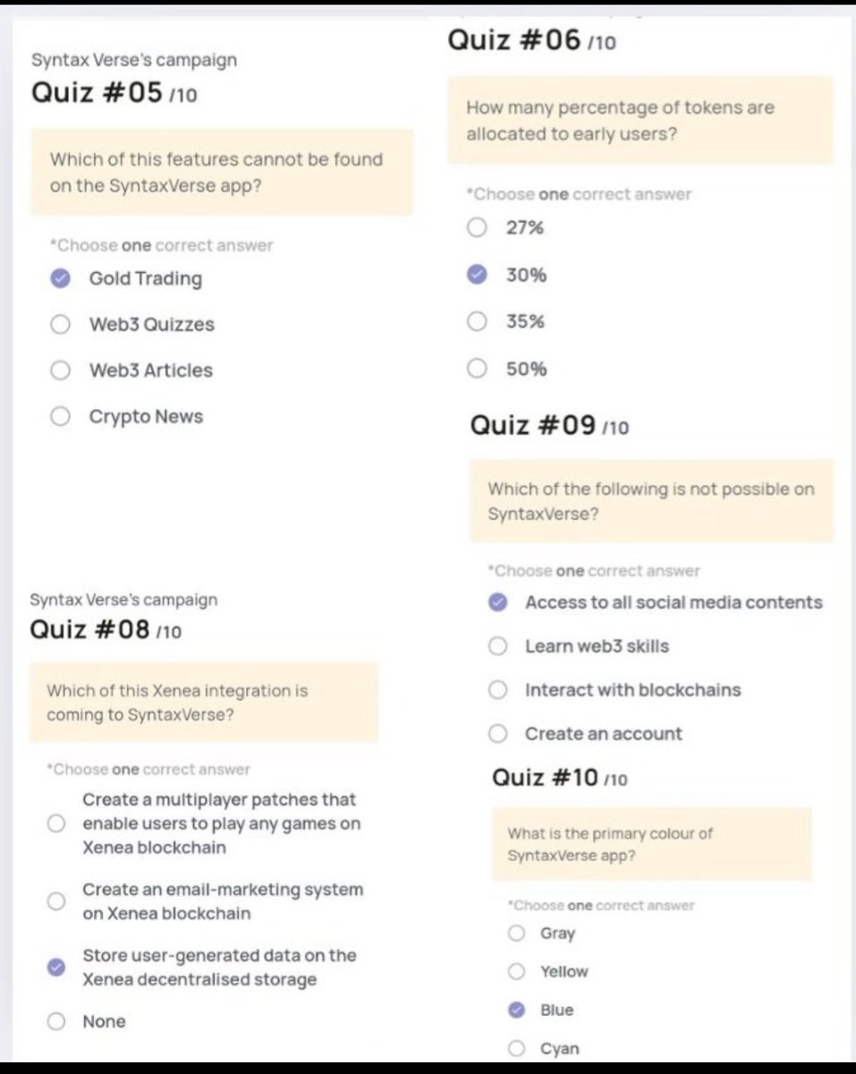 Arogekk's tweet image. #SyntaxVersequiz on XENEA B,D,A,C,A,B,B,C,A,C
#Xeneaquiz