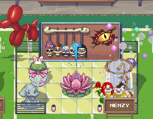 fairyseibot's tweet image. come visit the #PixelsUGCFair in @pixels_online and splash with us! 🎉

don&apos;t mind us we&apos;re just um... in our natural habitat.. water..! bloink