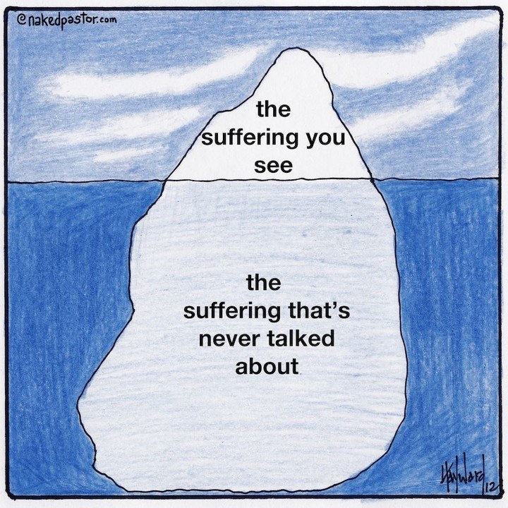 Do you have suffering you just don't talk about?