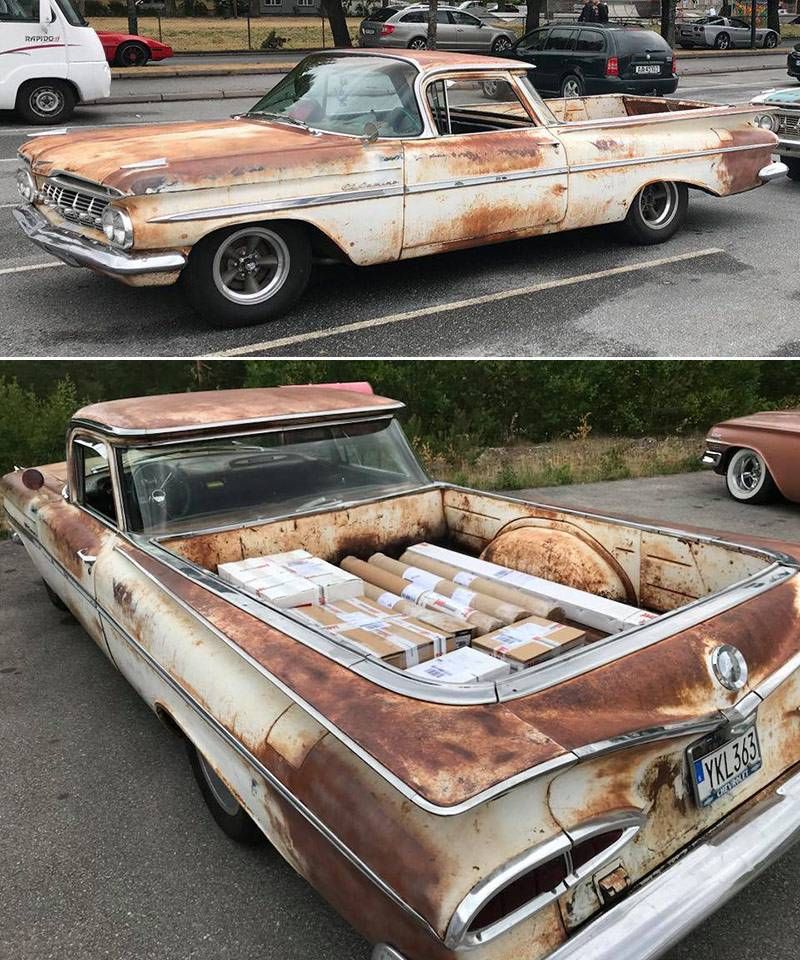 *
* *
What color will you paint it ? ? ?  🤔

Chevy El Camino

.;-?-;.     🧐