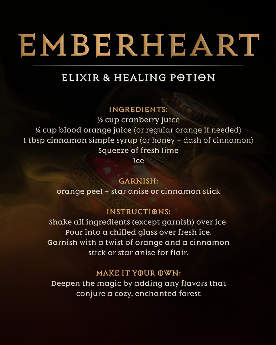 Invigorating enough to get you back to full strength! Make your own restorative elixir at home.