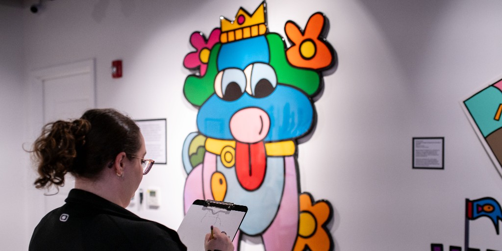 WorldChessHOF's tweet image. We had a blast at our Drawing in the Galleries workshop! ✍️

Interested in joining our next program? Visit our website for more information!  Link in bio.

#worldchesshof #stlcrafts #stlevents