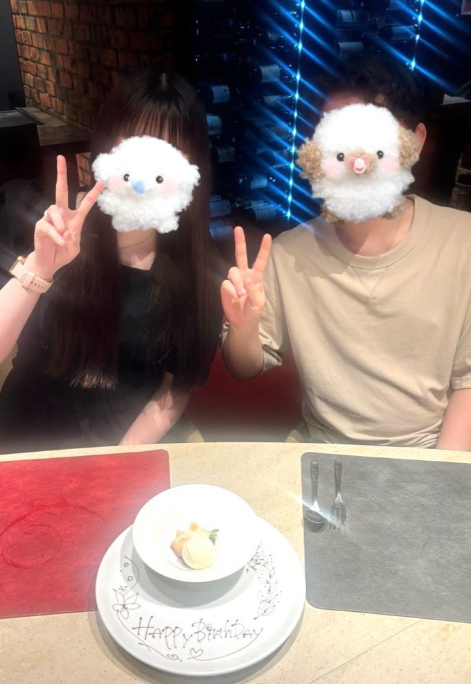 誕生日のお祝いしてくれました.ᐟ.ᐟどれも美味しかった^ч^
ありがとう💖
