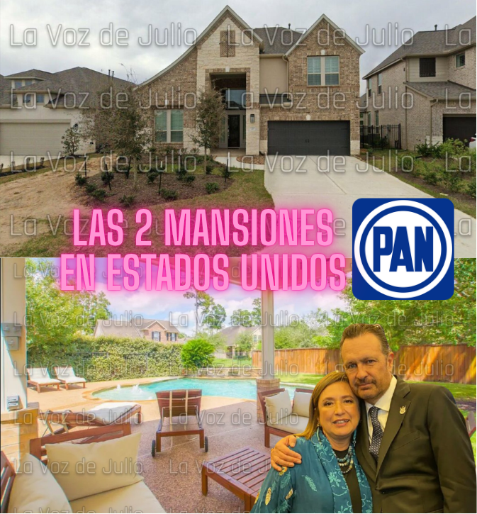 🔴🔴¡Salió el peine!🤑🤑
Revelan las dos mansiones que tiene ocultas el gobernador de Querétaro en EE.UU.

Y no solo eso, tan solo una de ellas vales más de 1 millón de dólares. ¿De dónde sacan para tanta abundancia los gobernadores del PAN?

¿Si vas a hablar de esto, Xóchitl