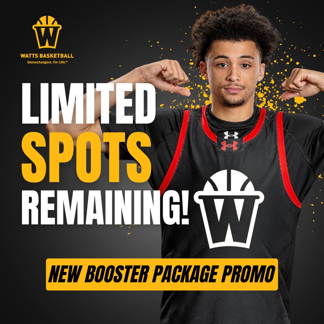 🔥 Seattle hoopers — who’s putting in the work?

PREP classes are filling fast, and ONLY 4 Boost Packages remain. That’s 16 sessions of elite prep with $110 off.

Let’s build something special this season. Tap in 👉 wattsbasketball.co/NewCustomerPro…
#SeattleBasketball #PREPChallenge