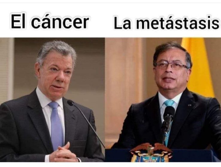 yishiro1's tweet photo. @AlvaroUribeVel En Colombia la @CConstitucional @CorteSupremaJ @CNE_COLOMBIA @judicaturacsj @consejodeestado están VENDIDOS, ARRODILLADOS al CORRUPTO, TRAIDOR @JuanManSantos y al CORRUPTO @petrogustavo 
Son una VERGÜENZA para el país https://t.co/06eu488dZ5