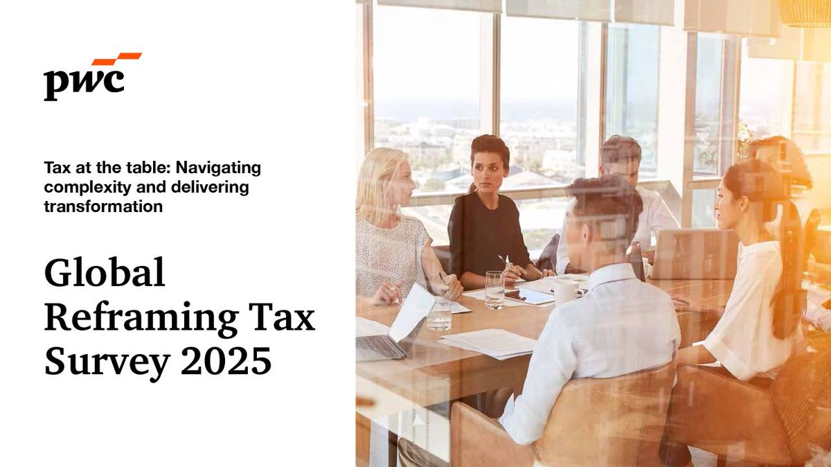 Los líderes fiscales enfrentan el reto de ser más eficientes, estratégicos y adaptarse a un entorno cambiante. Conoce más en nuestra Global Reframing Tax Survey 2025 pwc.to/41mbNPb
#Tax #impuestos