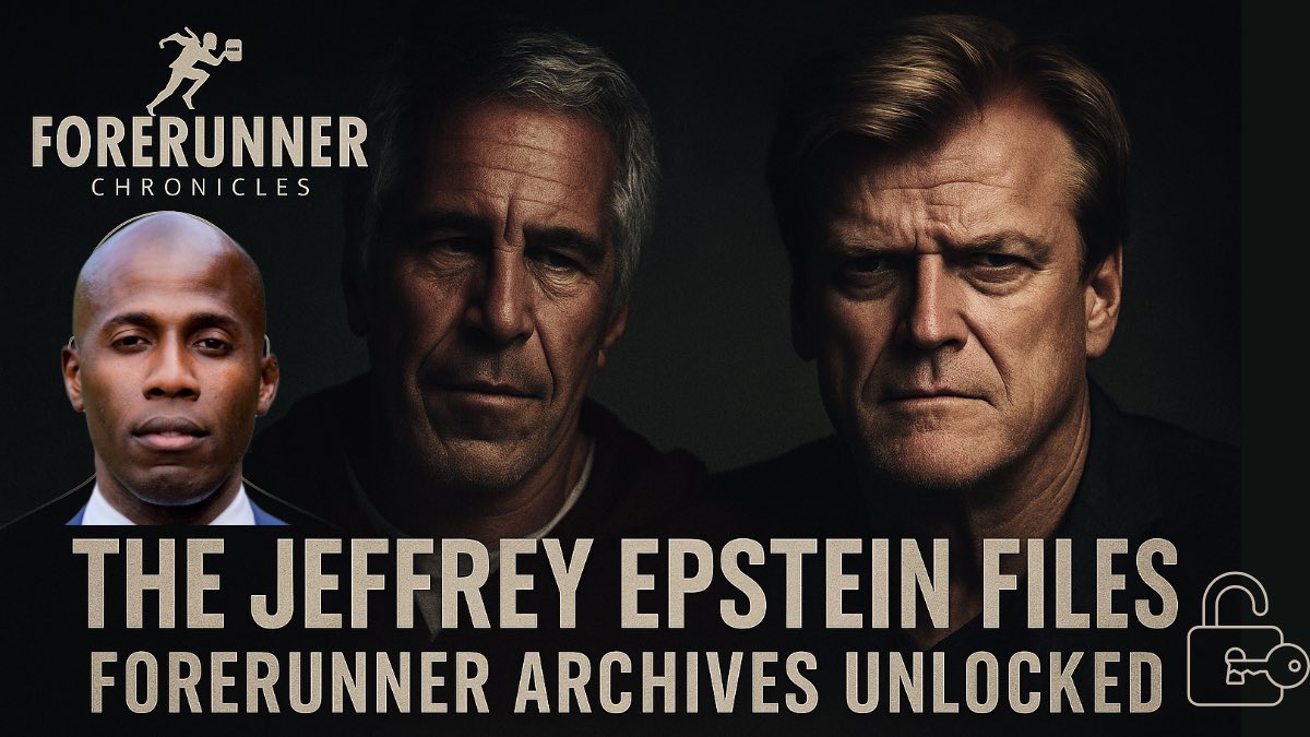 The Jeffrey Epstein Files: Forerunner Archives Unlocked
youtu.be/-Yc_Ymjgygk
