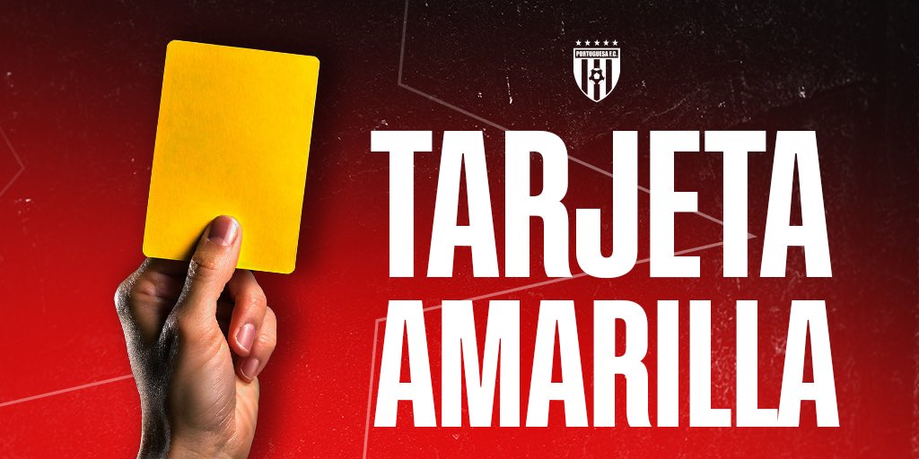 Portuguesa FC (@portuguesa_fc) on Twitter photo 8vos - Ida | 51’⏱️ Tarjeta Amarilla para Arnold López de Estudiantes.
<a href="/EstudiantesMEFC/">Estudiantes de Mérida FC</a> 1️⃣-0️⃣ #PortuguesaFC
#CopaVenezuela 8vos - Ida | 51’⏱️ Tarjeta Amarilla para Arnold López de Estudiantes.
<a href="/EstudiantesMEFC/">Estudiantes de Mérida FC</a> 1️⃣-0️⃣ #PortuguesaFC
#CopaVenezuela